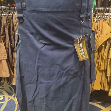Utility Kilt in Navy Blue by KiltedBros