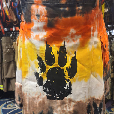 Bear Flag Tie-Dye Kilt by Kilted Bros