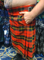 Wallace Tartan Kilt by KiltedBros Red Plaid