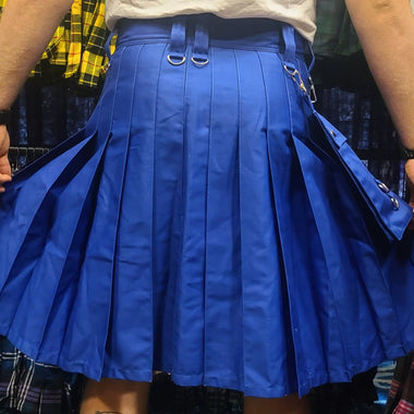 Kilt utilitario en azul de KiltedBros
